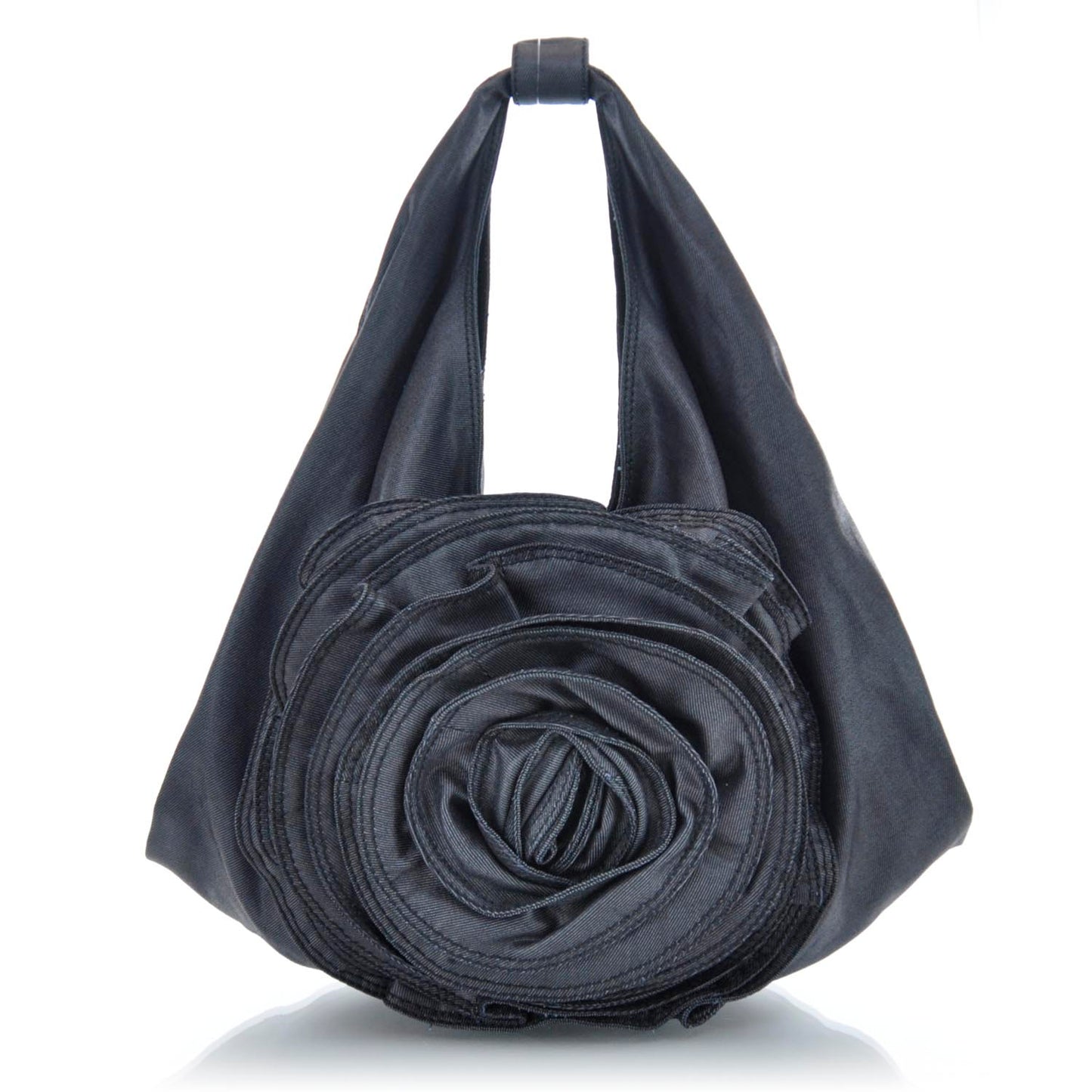 Denim Petale Rose Hobo