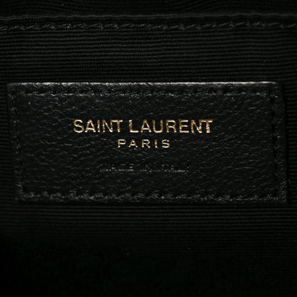 Saint Laurent Calfskin Matelasse Monogram Lou Camera Bag Dark Beige 5 of 10