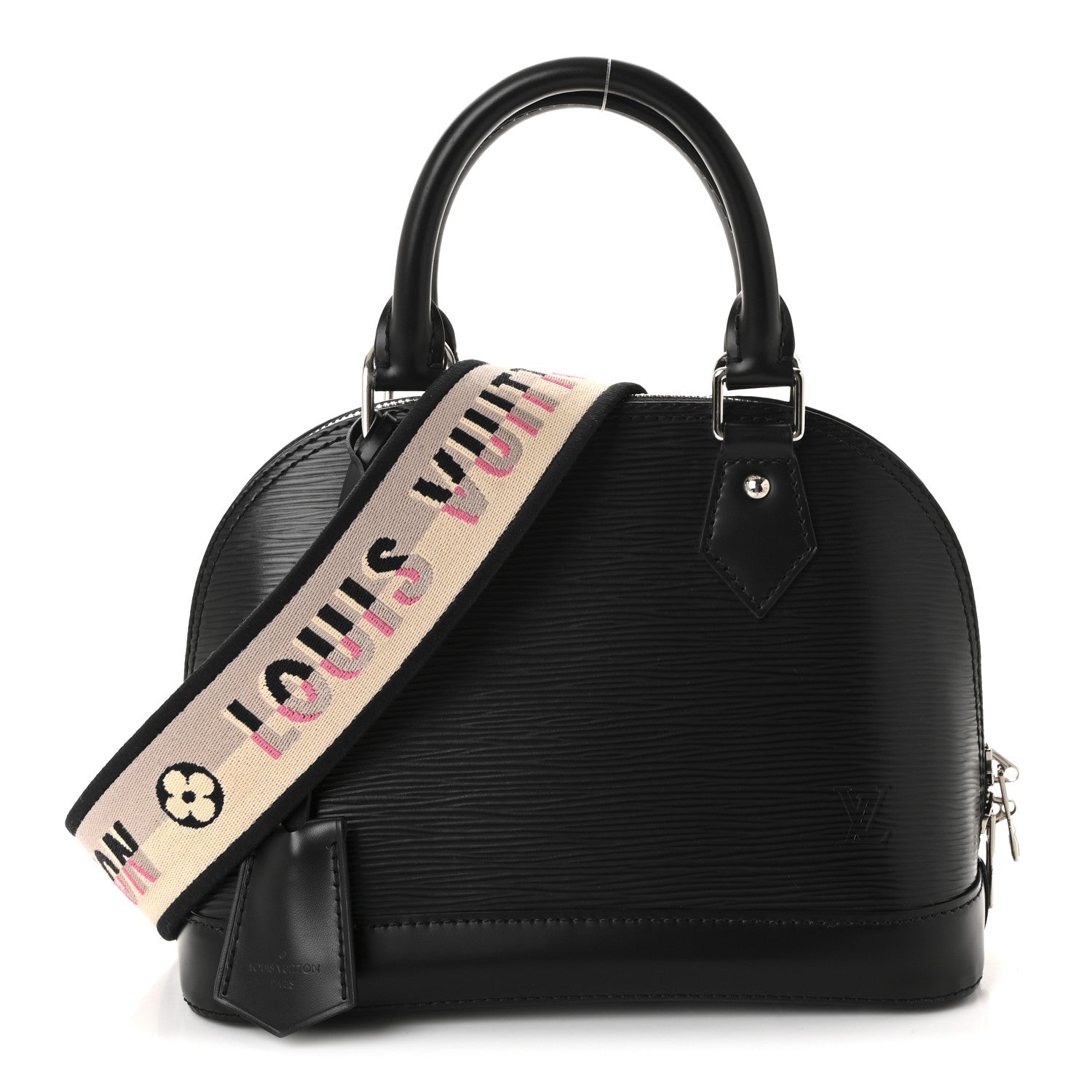 Louis Vuitton Epi Jacquard Alma BB Black 1 of 9