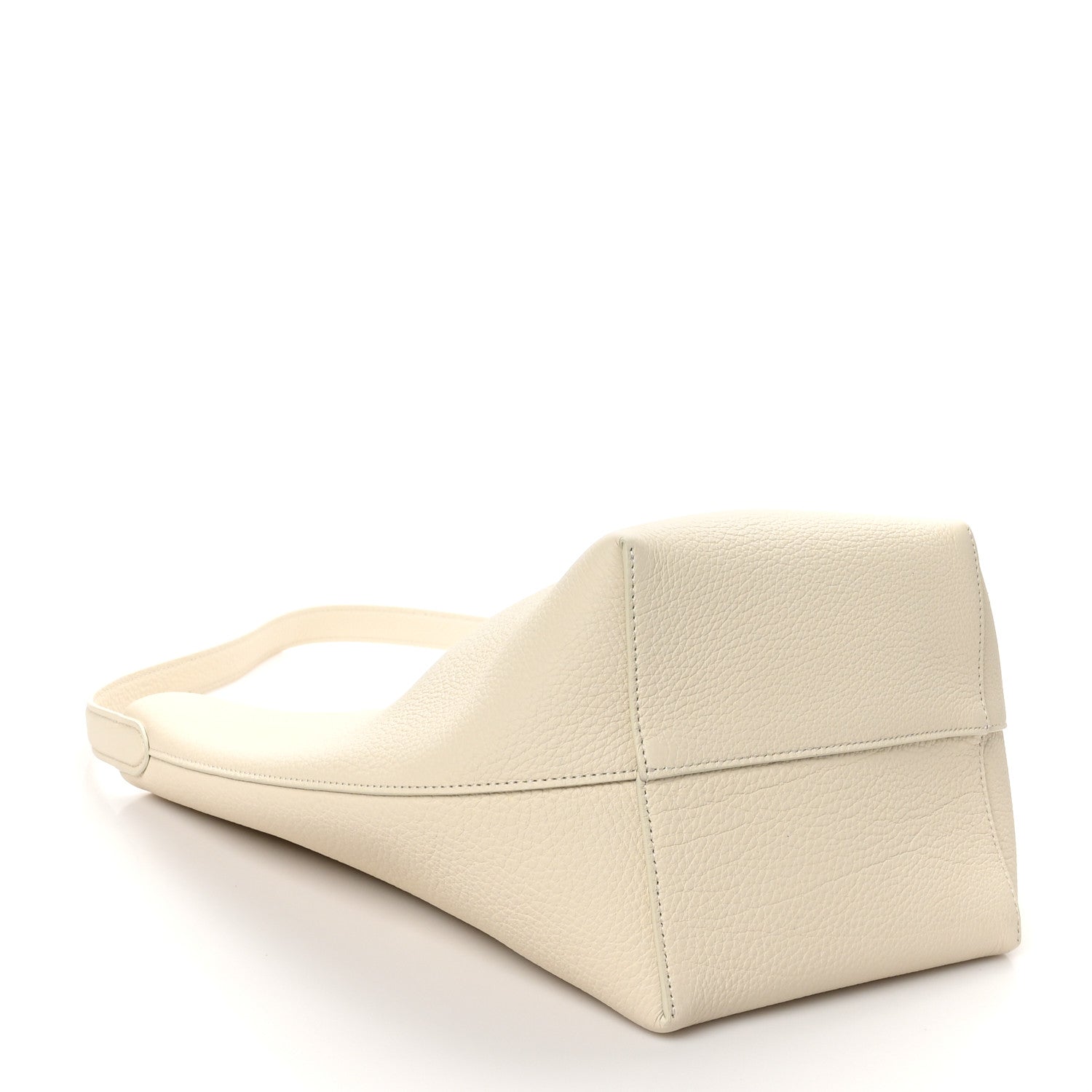 The Row Grained Calfskin Medium N/S Park Tote Ivory 4 of 9