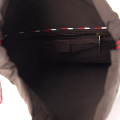 Gucci Soft GG Supreme Monogram Courrier Drawstring Backpack 5 of 9