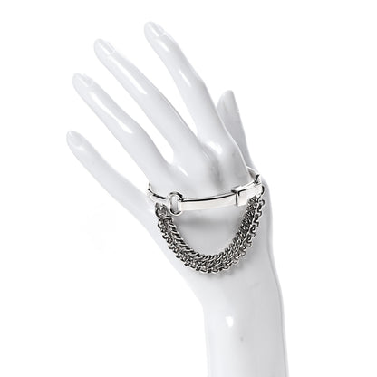 Hermes Sterling Silver Mors de Bride Bracelet ST 2 of 5