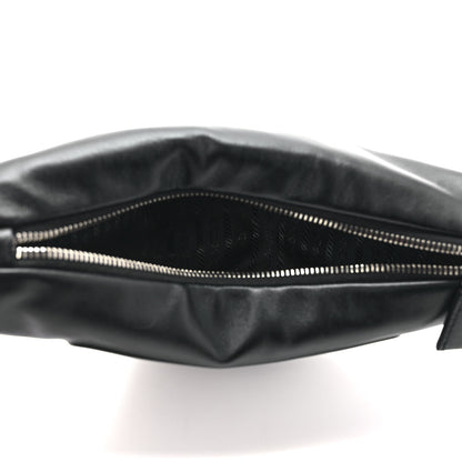Prada Grace Lux Triangle Shoulder Bag Black 5 of 10
