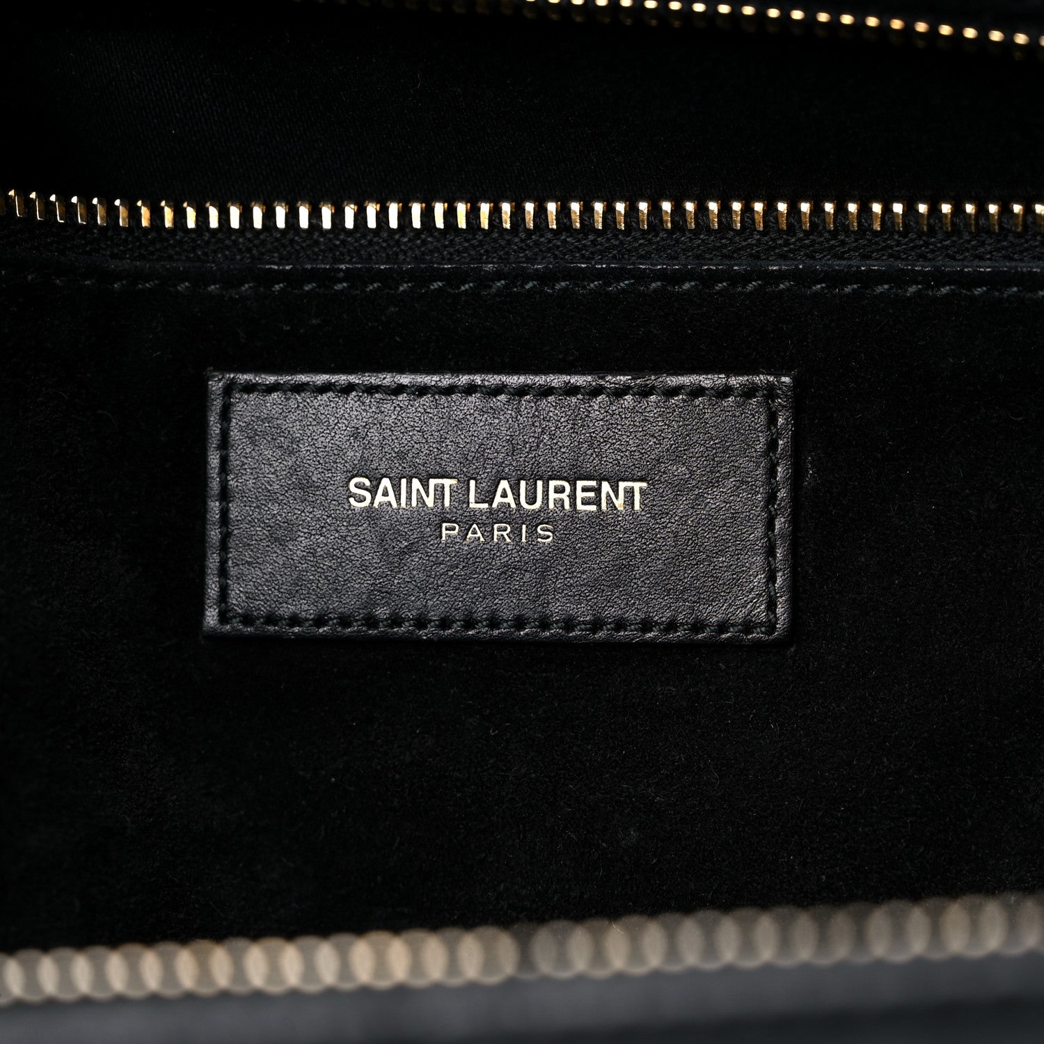 Saint Laurent Calfskin Classic Duffle 12 Black 6 of 18