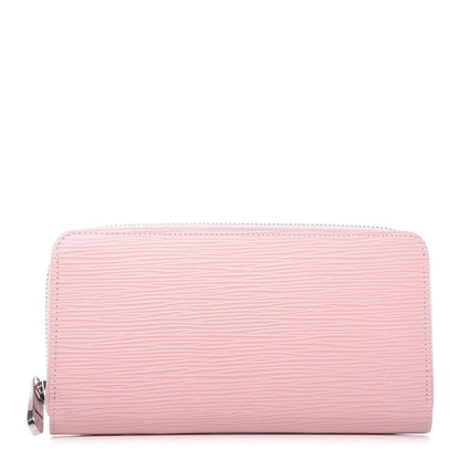 Louis Vuitton Epi Zippy Wallet Rose Ballerine 1 of 11