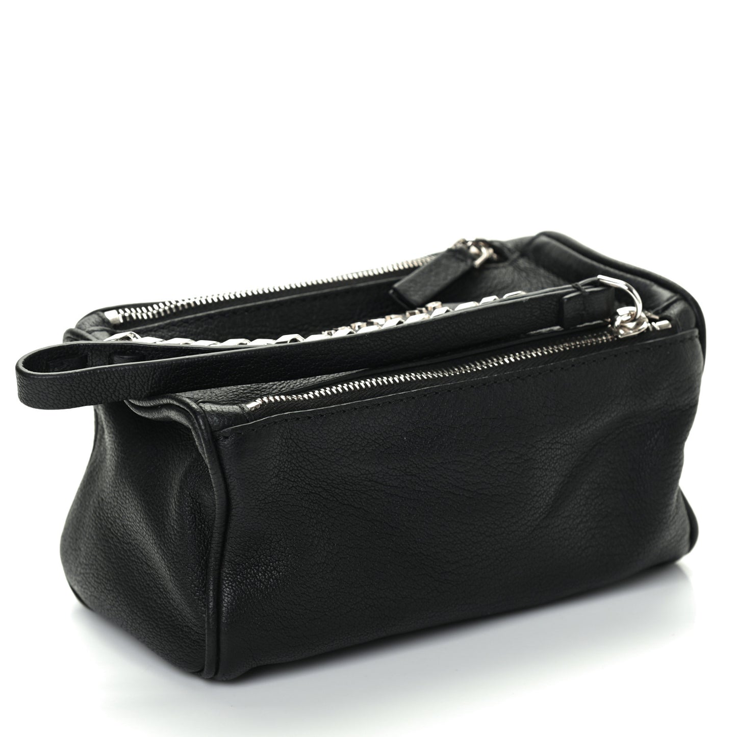 Sugar Goatskin Pandora Wristlet Black
