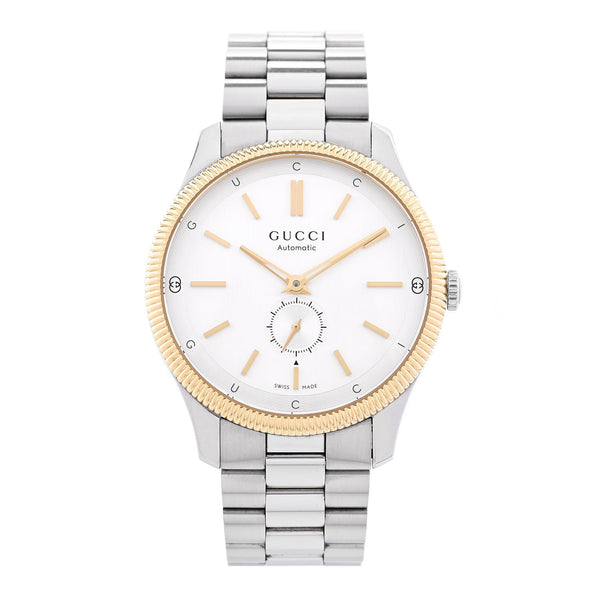Gucci Stainless Steel 40mm G-Timeless Two Tone Automatic Watch