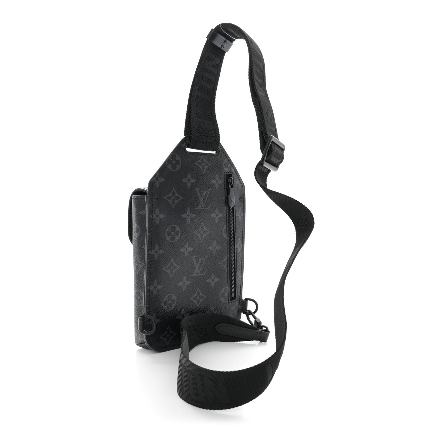 Monogram Eclipse Saumur Slingbag Black
