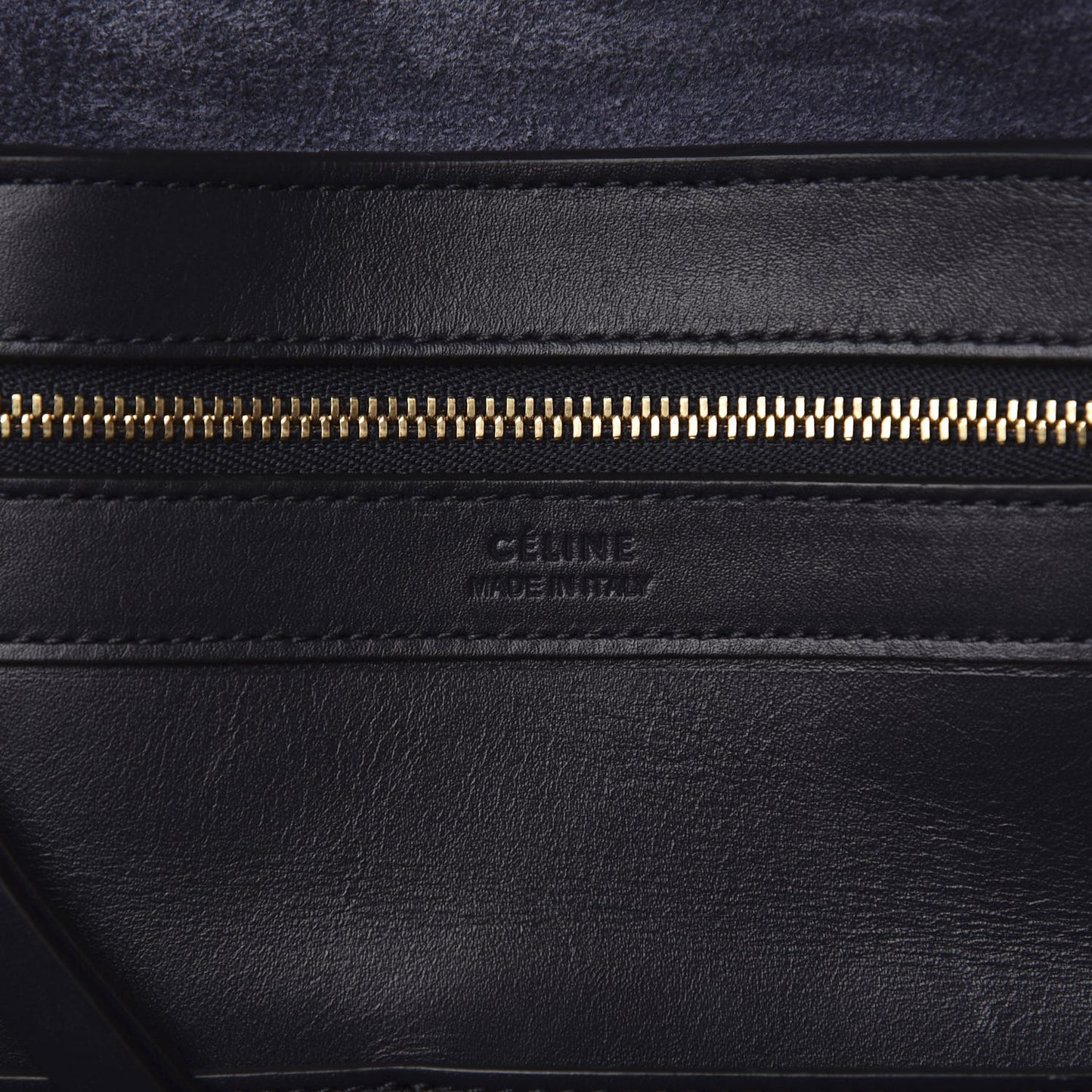 Calfskin Large Belt Cabas Phantom Navy Blue