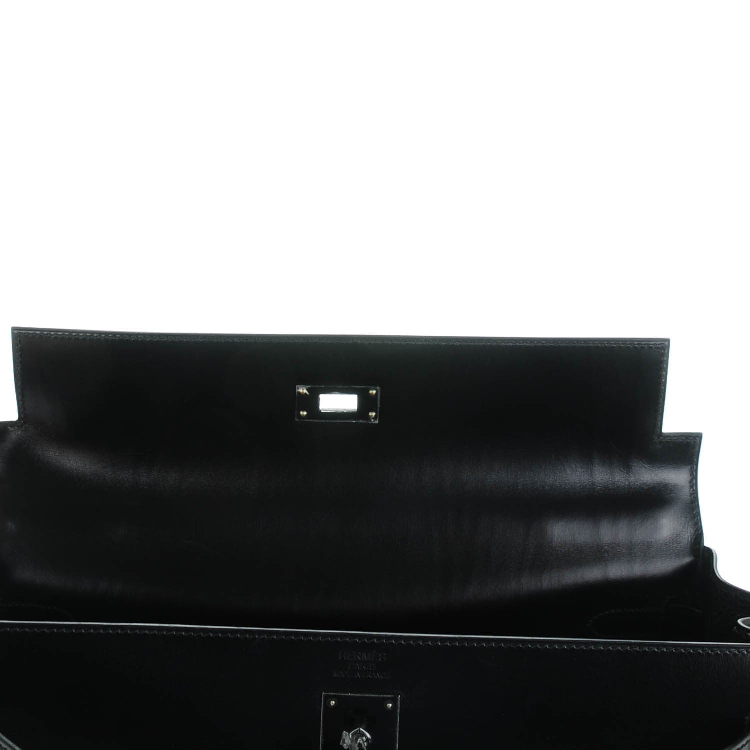 Hermes Box Kelly Retourne 35 So Black 17 of 23