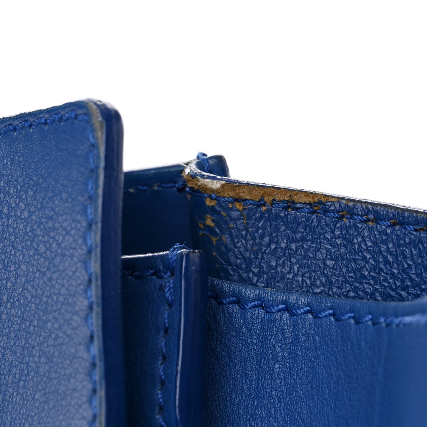 Celine Smooth Calfskin Mini Luggage Royal Blue 13 of 16