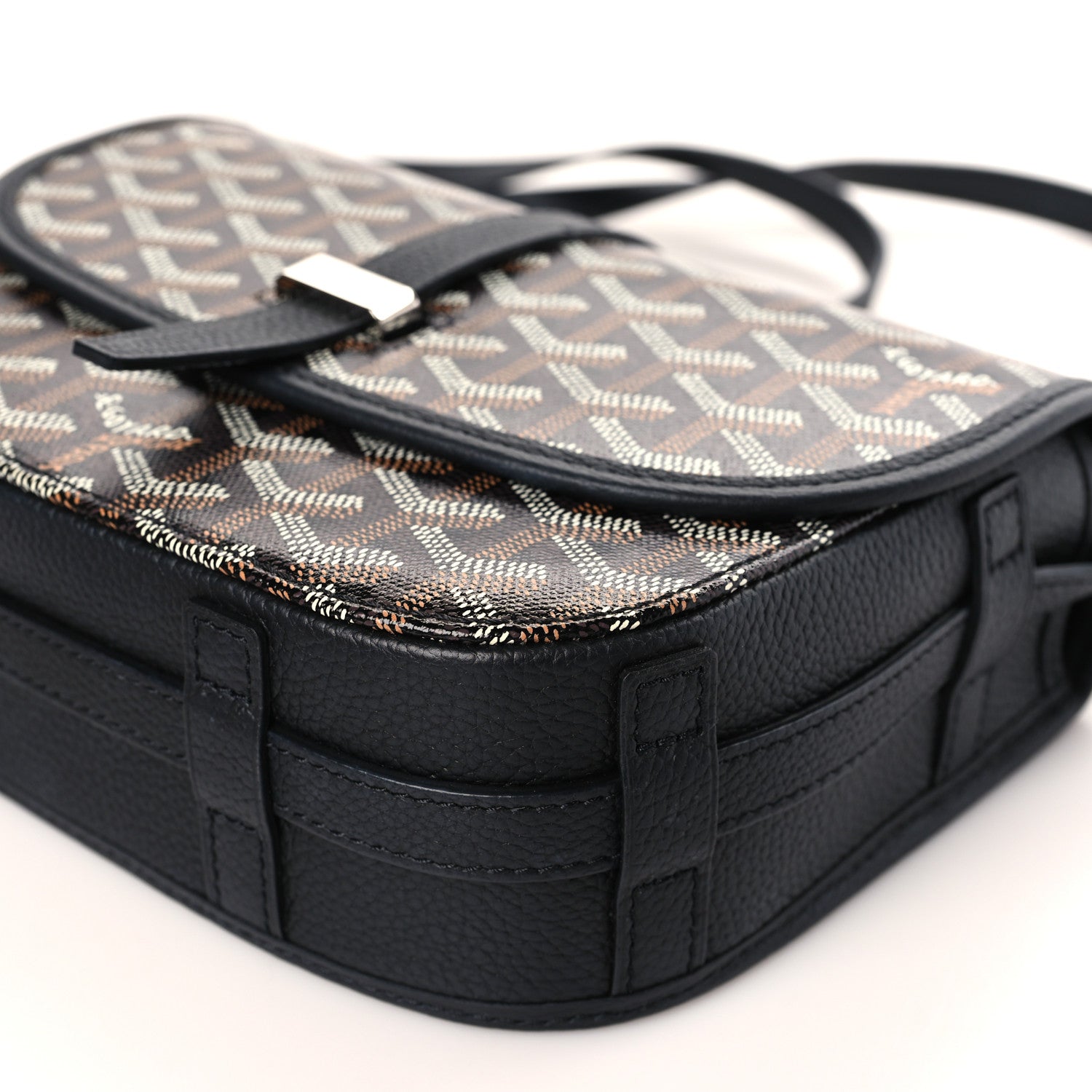 Goyard Goyardine Belvedere II PM Messenger Bag Black 8 of 8