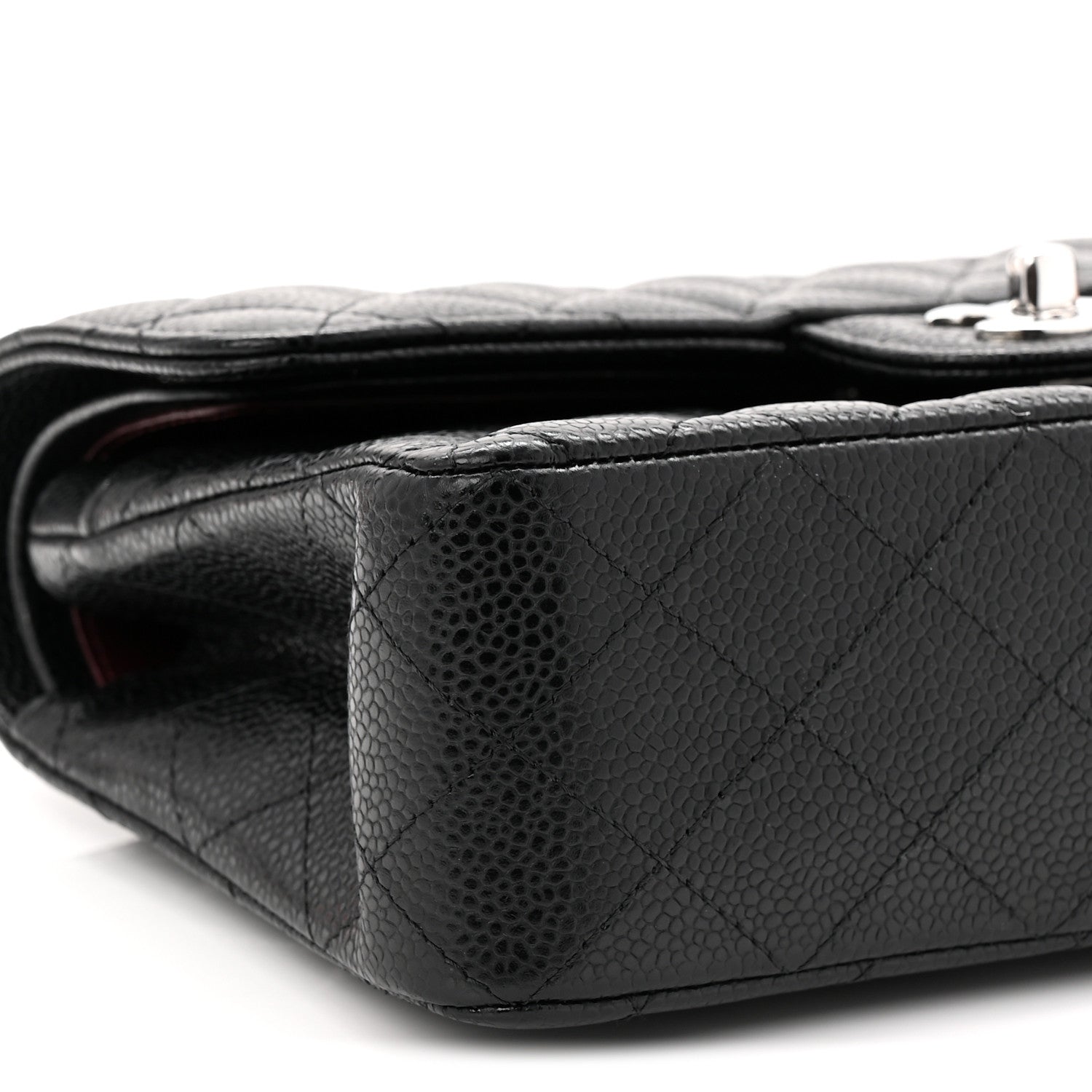 Chanel Caviar Quilted Small Double Flap Black 9 of 10