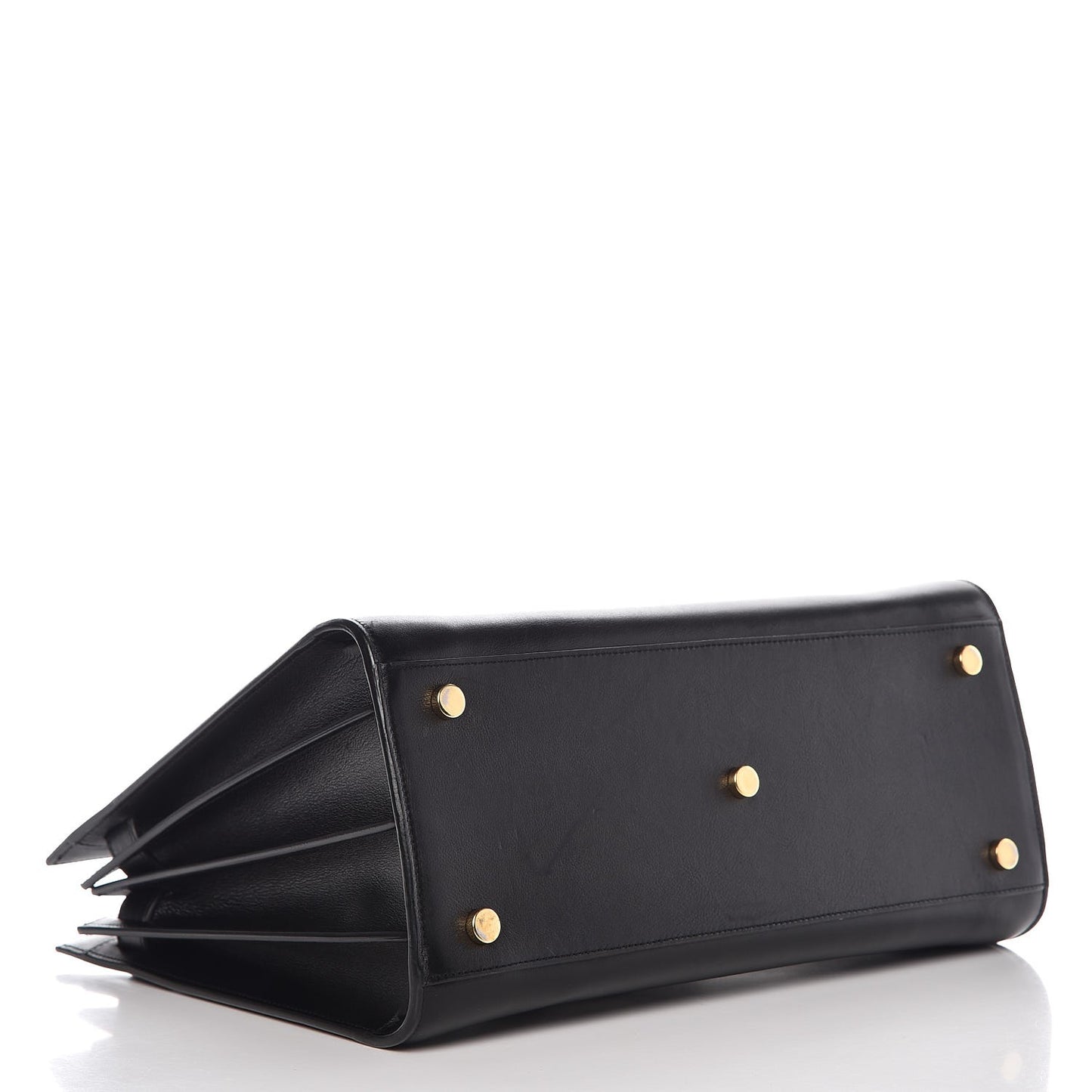 Calfskin Small Sac De Jour Black