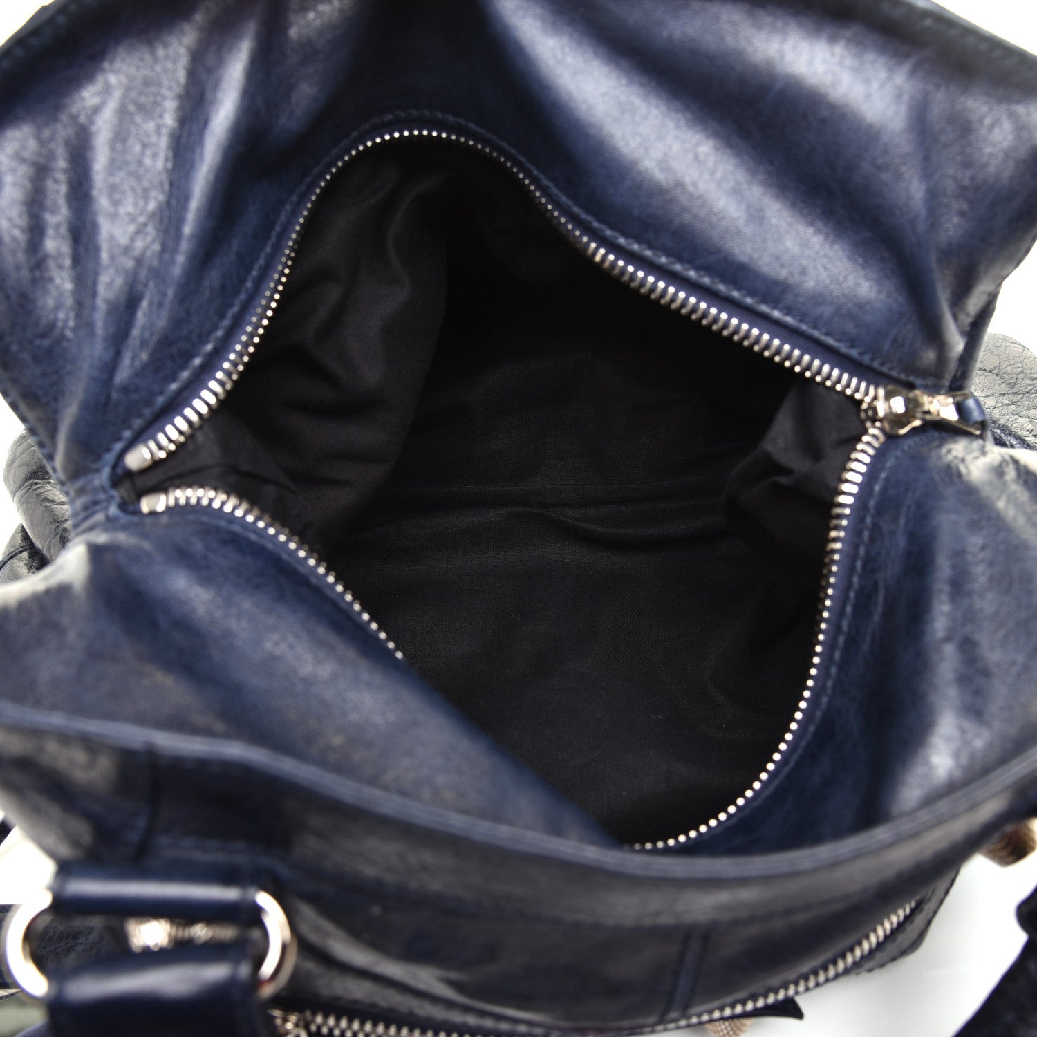 Balenciaga Agneau Giant 21 Silver Hardware Brief Marine 5 of 9
