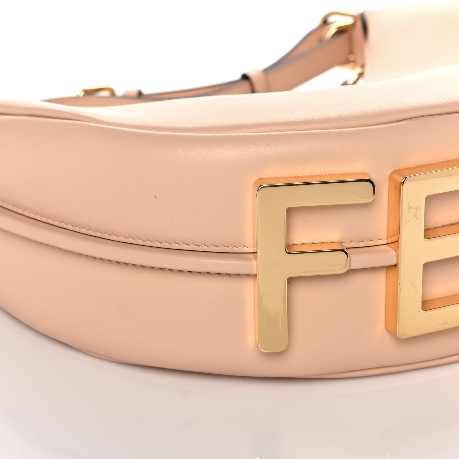 Fendi Vitello Grace Matte Small Fendigraphy Hobo Bag Light Rose 5 of 10