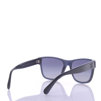 Chanel Polarized Square CC Sunglasses 5380 Black 4 of 7