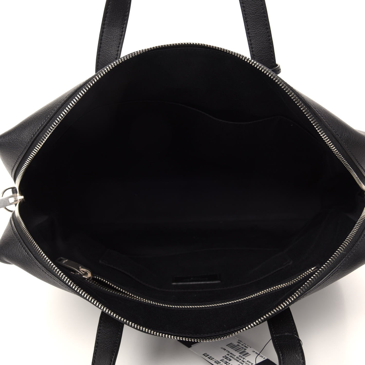 Saint Laurent Calfskin Bold Briefcase Black 6 of 12