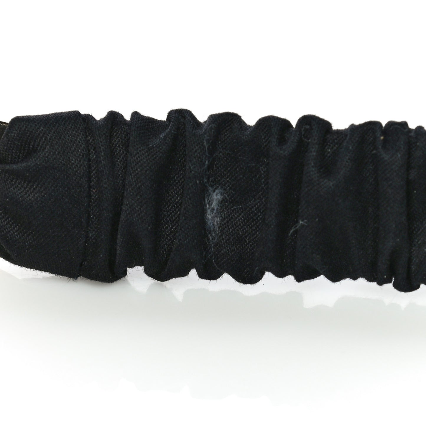 Canvas Chain CC Headband Black Gold