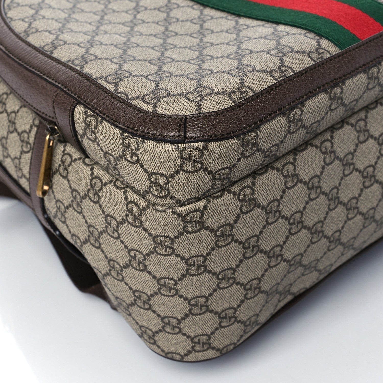 Gucci GG Supreme Monogram Medium Ophidia Day Backpack Brown 10 of 11