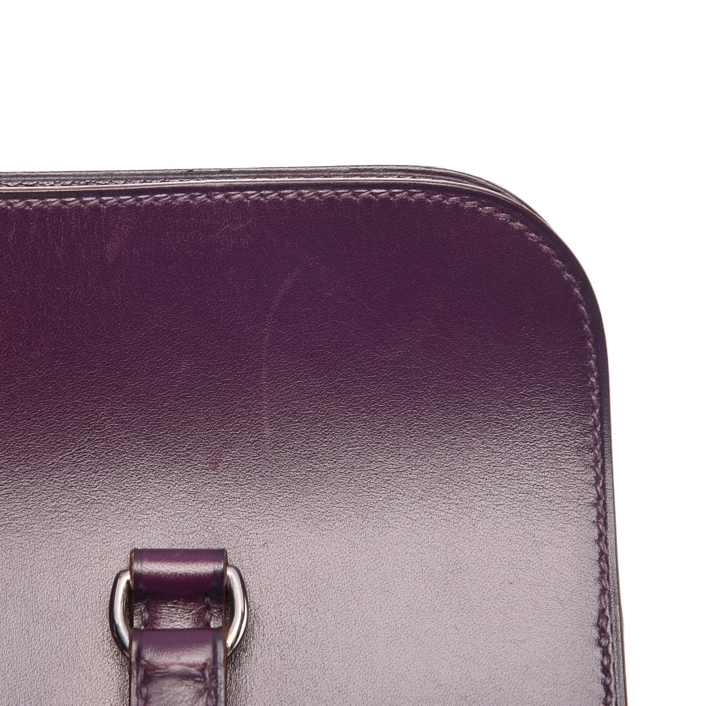 Box Handle Bag Raisin