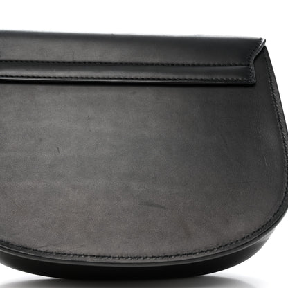 Saint Laurent Smooth Calfskin Monogram Medium Kaia Satchel Black 16 of 18