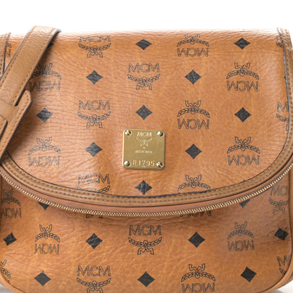 MCM Visetos Heritage Crossbody Cognac 8 of 14