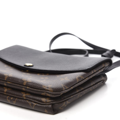 Louis Vuitton Monogram Twice Pochette Black 8 of 12