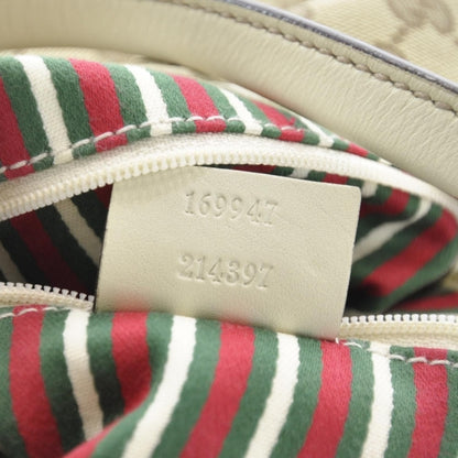 Gucci Monogram Medium New Britt Hobo Off White 8 of 8