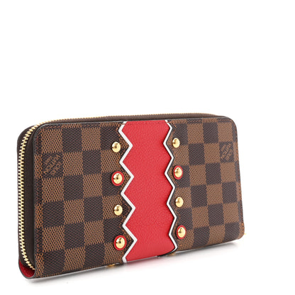 Louis Vuitton Damier Ebene Karakoram Zippy Wallet 3 of 8