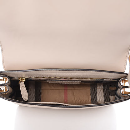 Burberry Soft Grain Calfskin Small Medley Crossbody Limestone 5 of 14