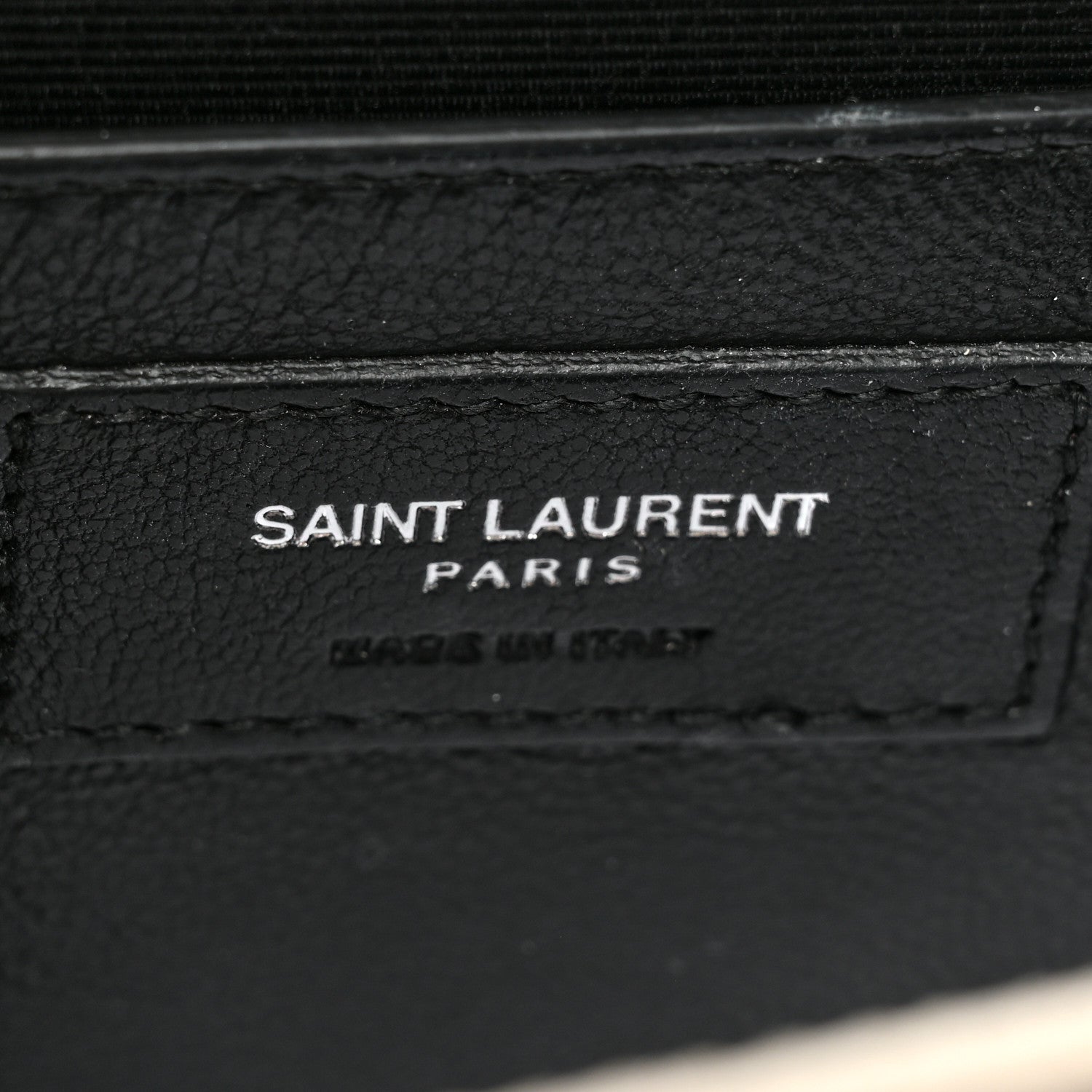 Saint Laurent Grain De Poudre Small Monogram Kate Satchel Icy White 6 of 27