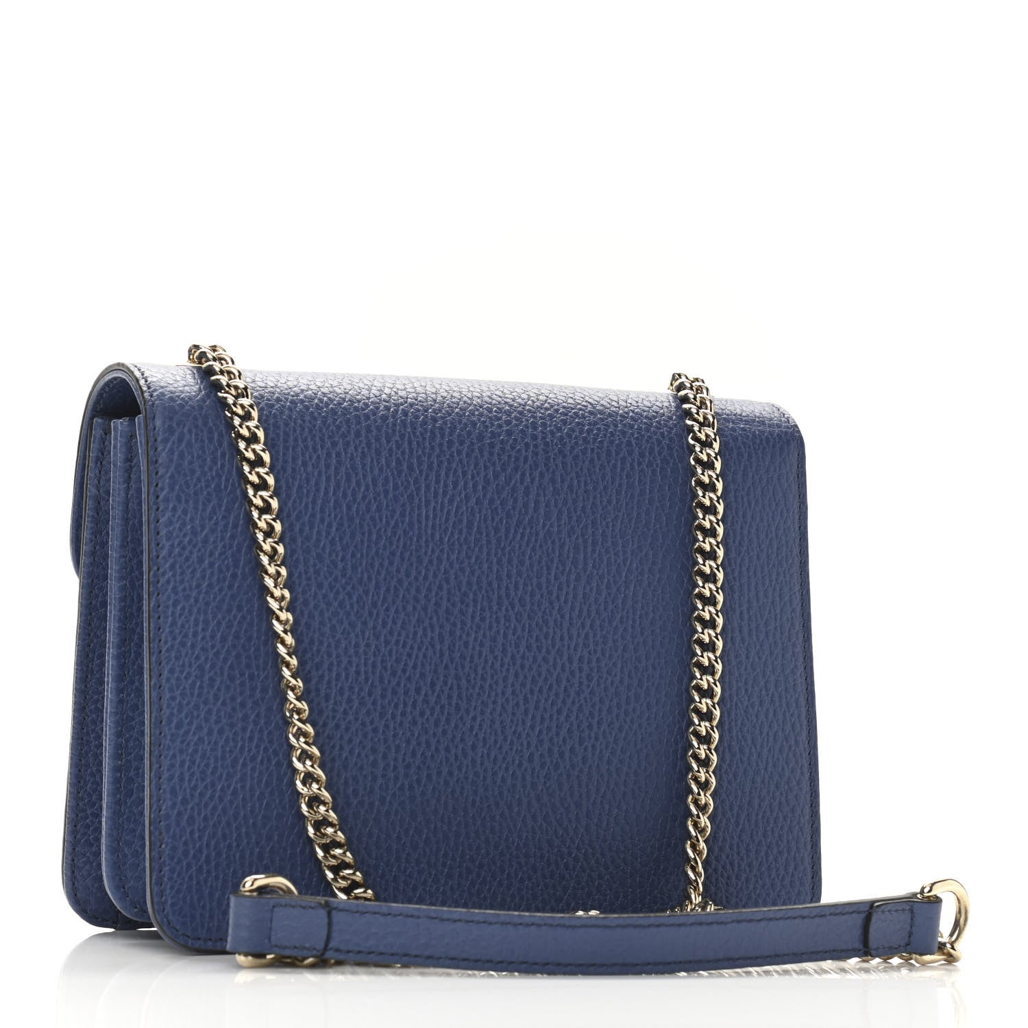 Gucci Dollar Calfskin Small Interlocking G Shoulder Bag Caspian 3 of 11