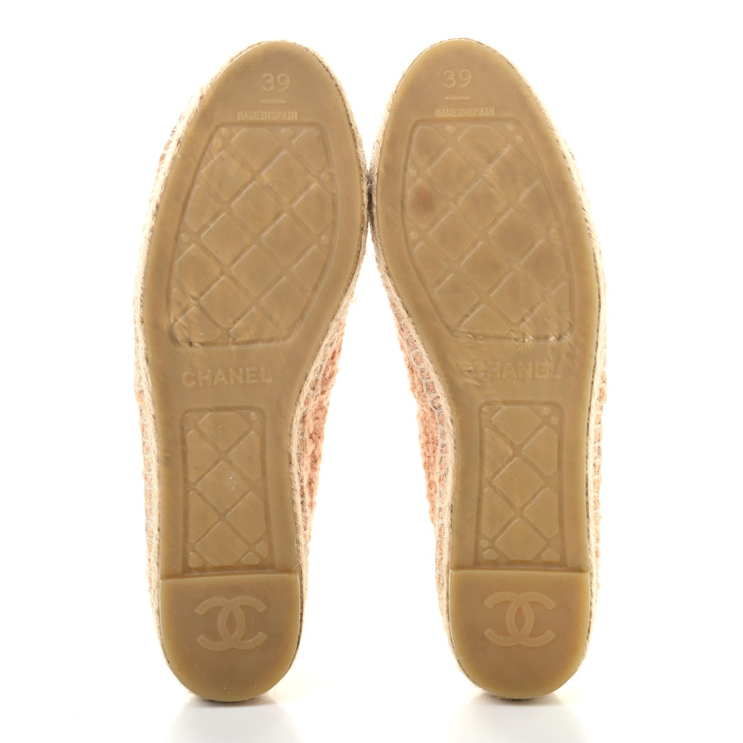 Chanel Tweed Grosgrain CC Espadrilles 39 9 of 24
