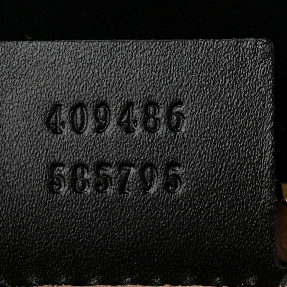 Guccissima Medium Padlock Shoulder Bag Black