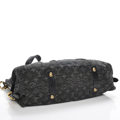 Louis Vuitton Denim Neo Cabby GM Black 5 of 8