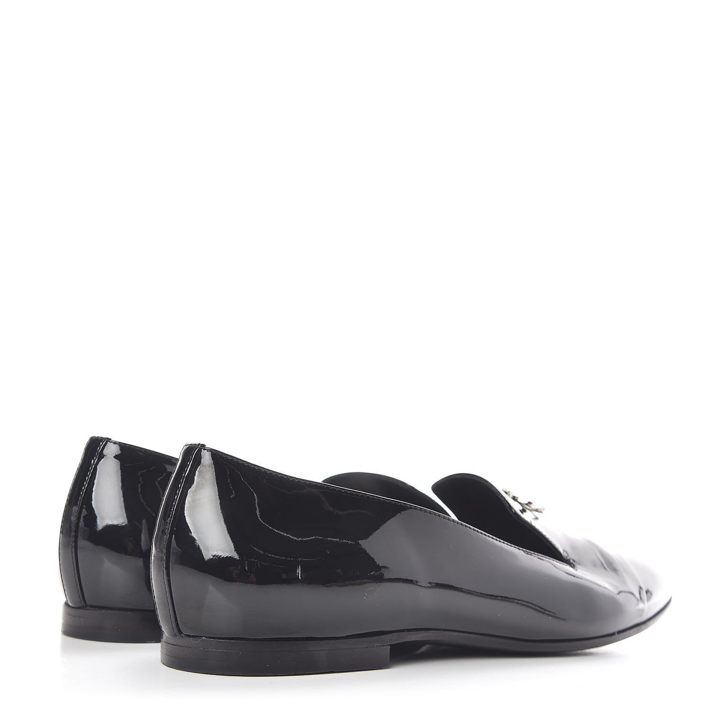 Patent CC Mocassin Loafers 38 Black