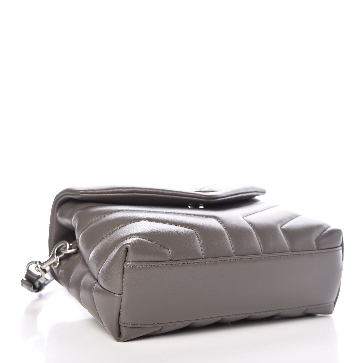 Calfskin Y Quilted Monogram Toy Loulou Crossbody Bag Earth