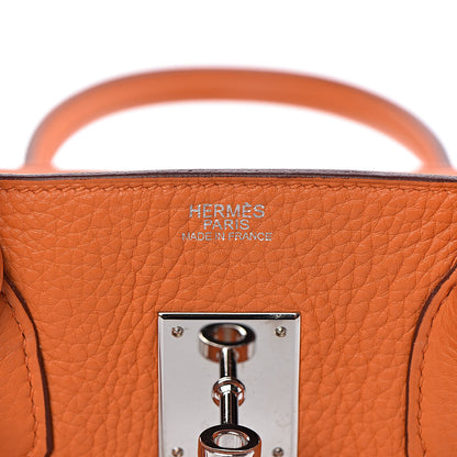 Hermes Taurillon Clemence Birkin 30 Orange 14 of 36