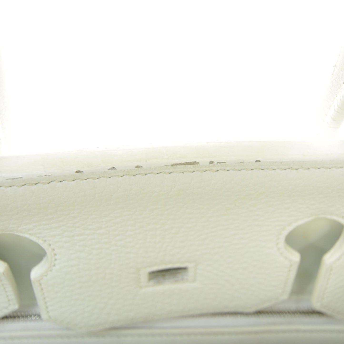 Taurillon Clemence Birkin 35 White