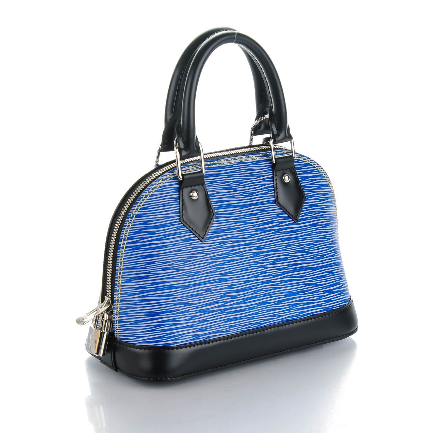 Louis Vuitton Epi Alma BB Denim Light 3 of 8