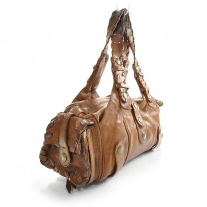 Chloe Calfskin Silverado Shoulder Bag Tan 3 of 11