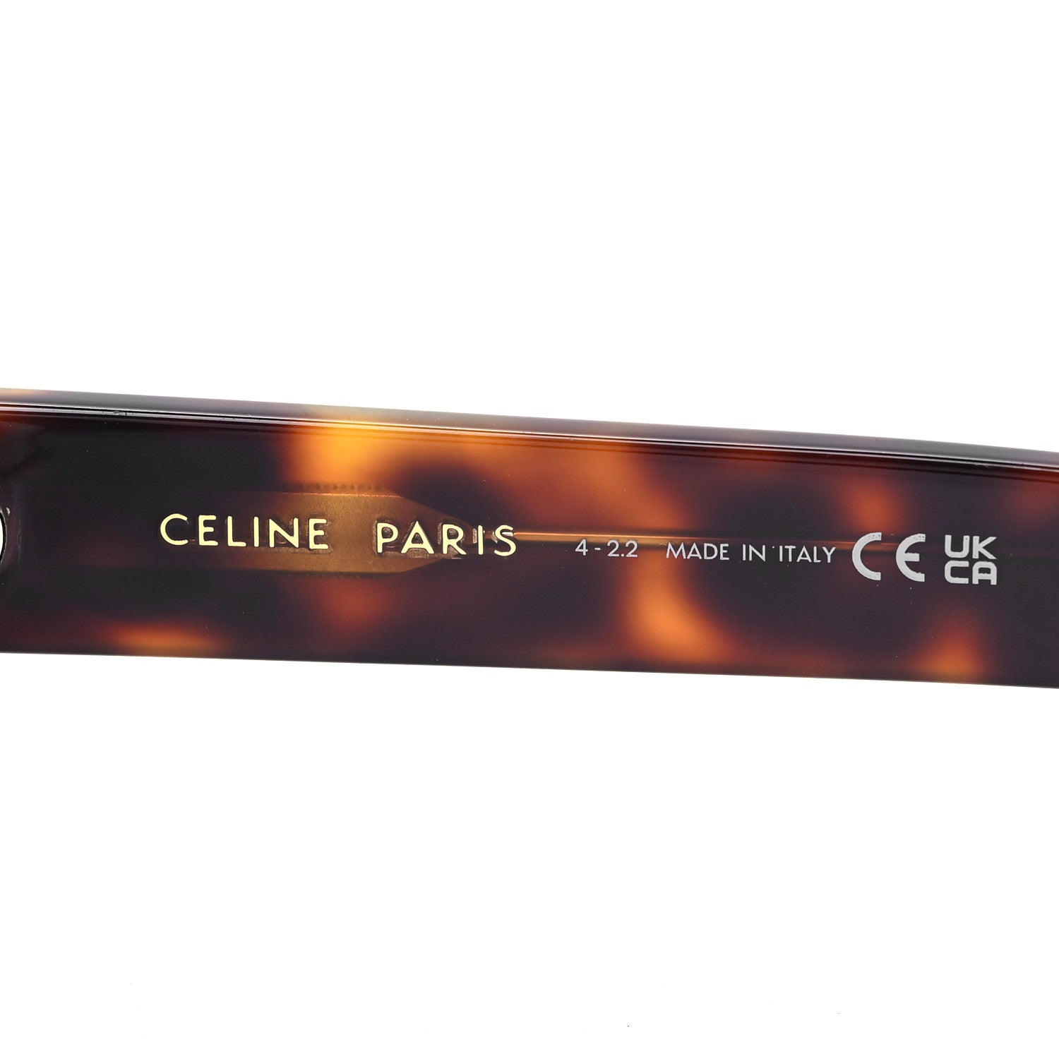 Celine Acetate Triomphe 01 Sunglasses CL 40194U Tortoise 5 of 6