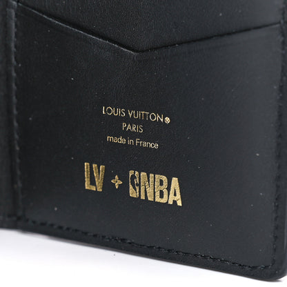 Louis Vuitton X NBA Grained Calfskin Monogram Pocket Organizer Black 8 of 13