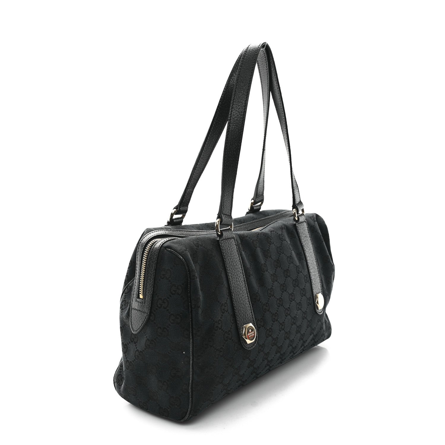 Gucci Monogram Charmy Boston Black 3 of 11