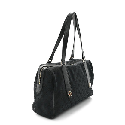 Gucci Monogram Charmy Boston Black 3 of 11