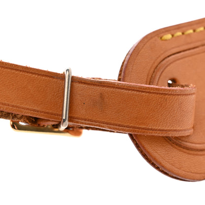 Louis Vuitton Vachetta Leather Luggage Tag 5 of 5