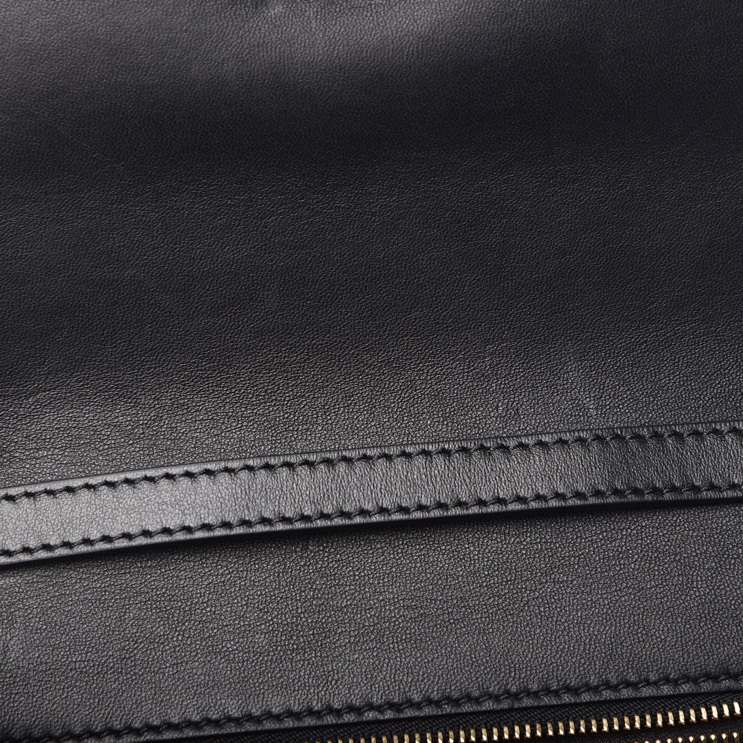 Burberry Calfskin Monogram Embossed Small TB Bag Black 7 of 9
