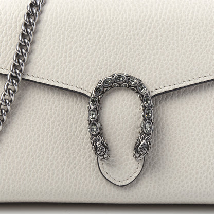 Gucci Dollar Calfskin Mini Dionysus Chain Wallet Mystic White 10 of 10