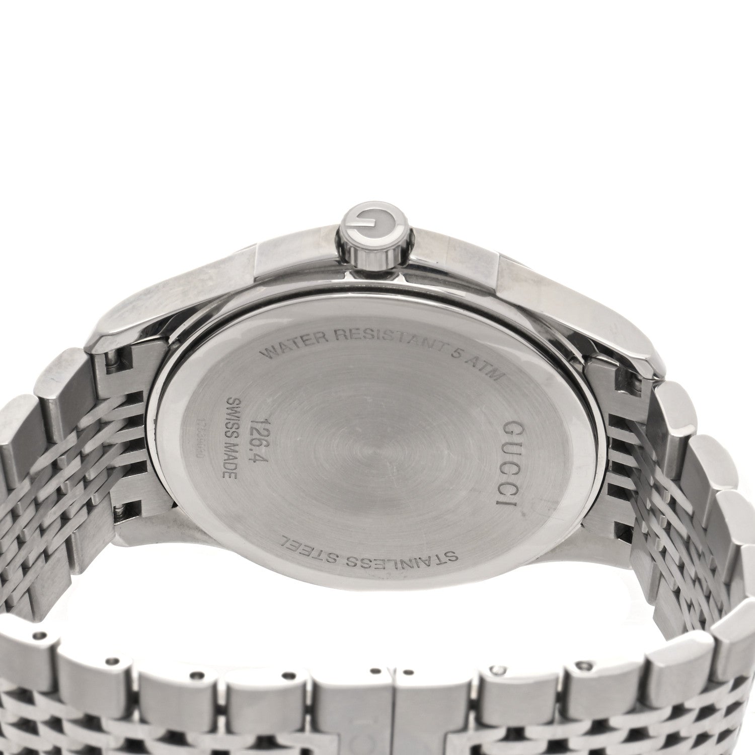 Gucci Stainless Steel 38mm G-Timeless Quartz Watch Green 4 of 5